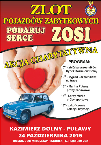 Zlot Podaruj Serce Zosi plakat small